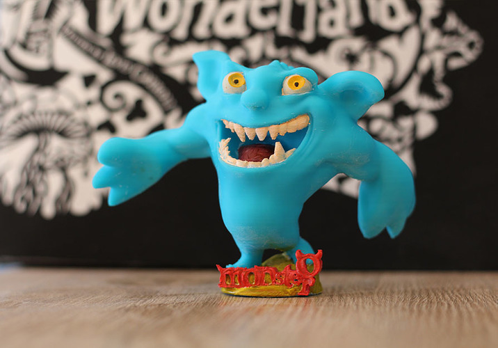monstero saki 3D Print 117224 monstero saki 3D Print 117224