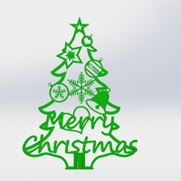 Small Christmas tree 3D Printing 117337