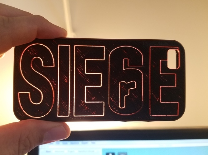 Rainbow Six Siege 5c case 3D Print 117385 Rainbow Six Siege 5c case 3D Print 117385