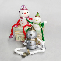 Small Decorative Snowman - Container 3D Printing 117592
