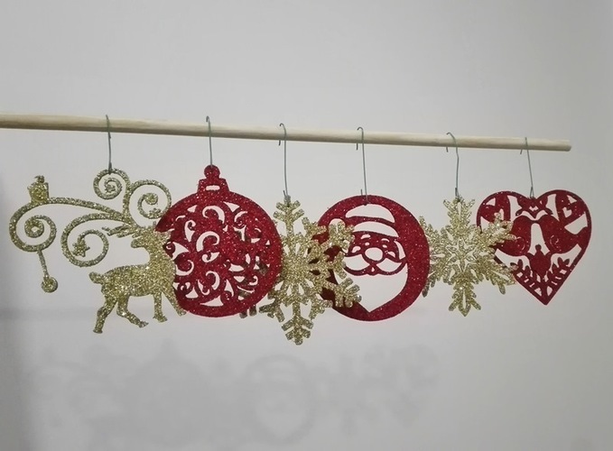 christmas ornaments 3D Print 117612
