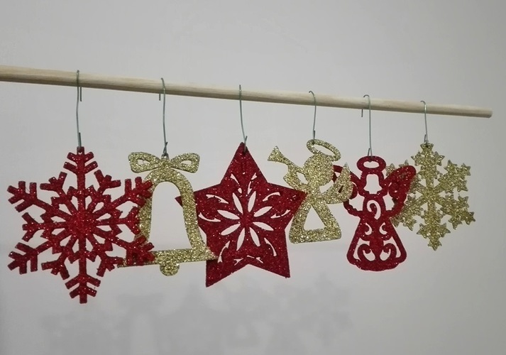 Christmas ornaments - pack 2 3D Print 117617