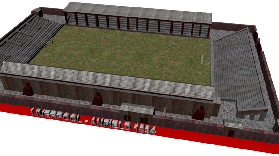 Liverpool - Anfield1894 3D Print 117656 Liverpool - Anfield1894 3D Print 117656
