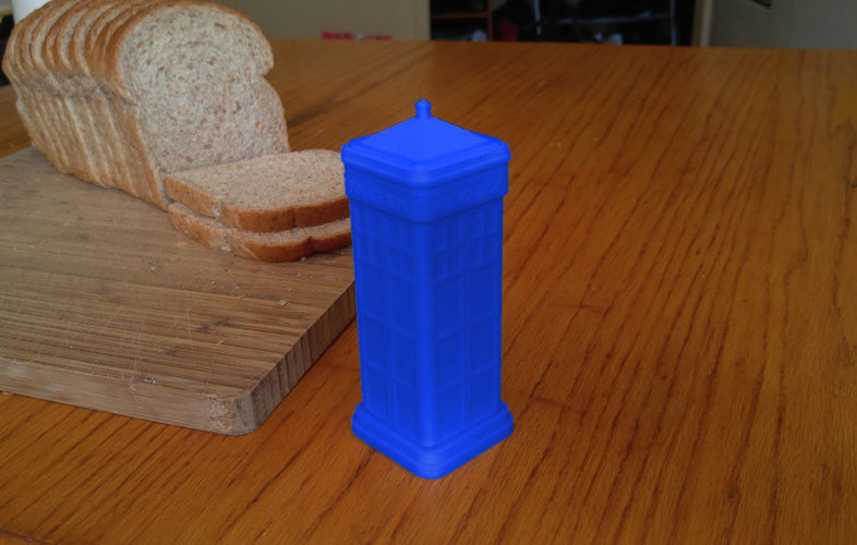 Dr. Who (inspired) Butter Dispencer 3D Print 117726