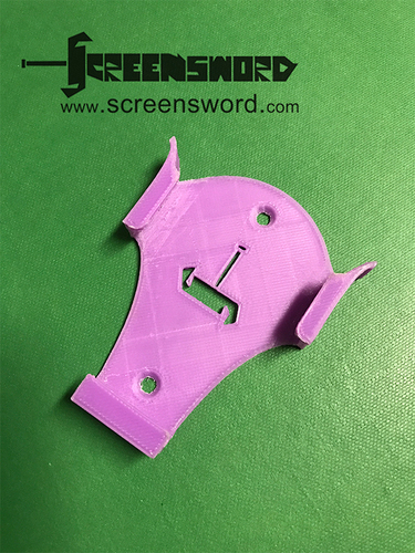 "Cyclopes" LED Remote Holder by Screensword Workshop 3D Print 117859