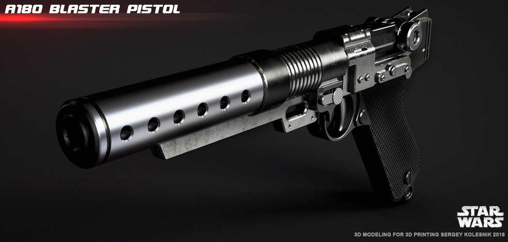 A180 blaster pistol Jyn Erso 3D Print 117891