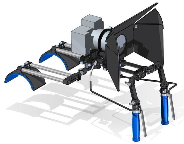 Very variable camera rig (double shouldermount, followfocus, bre 3D Print 118193