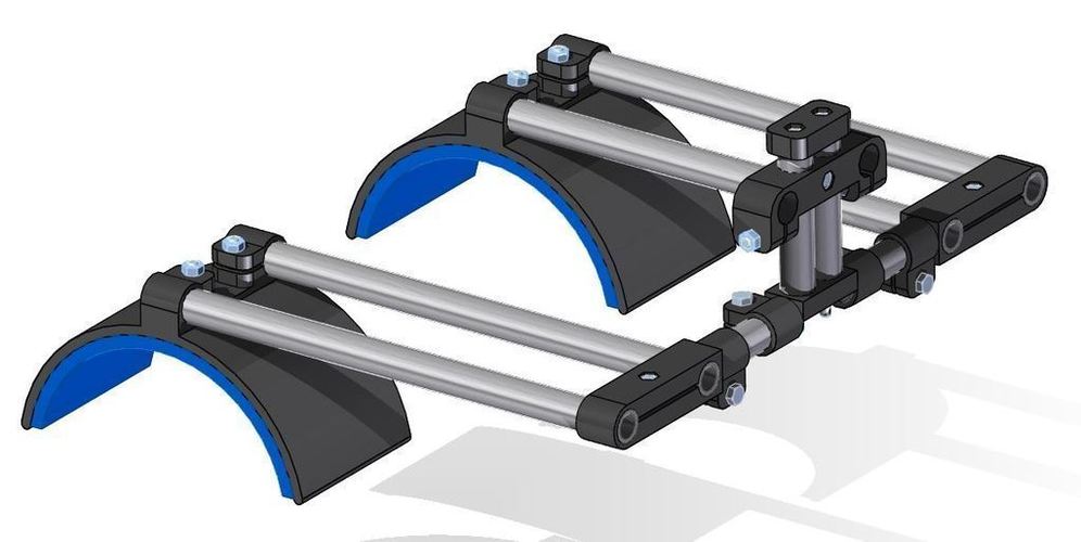 Very variable camera rig (double shouldermount, followfocus, bre 3D Print 118194