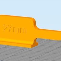 Small Ride Height Gauge - Losi  3D Printing 118237