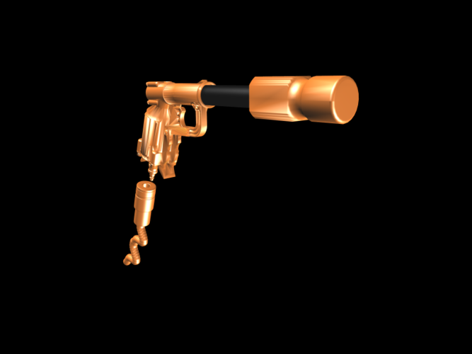 THE ​SPACE AIR HAMMER​ 2.0 - *FREE DOWNLOAD* 3D Print 118246