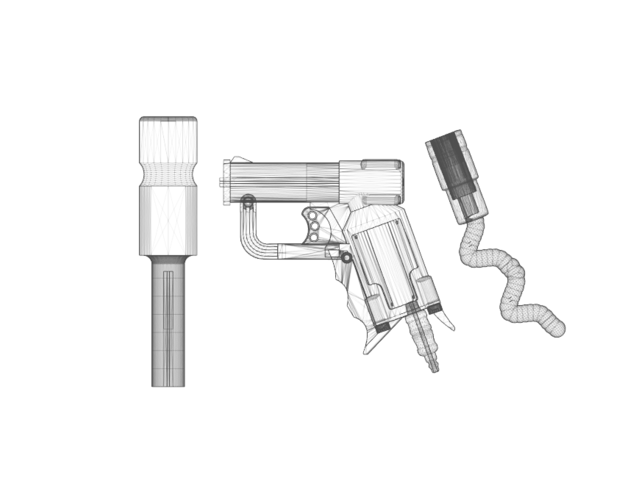 THE ​SPACE AIR HAMMER​ 2.0 - *FREE DOWNLOAD* 3D Print 118306