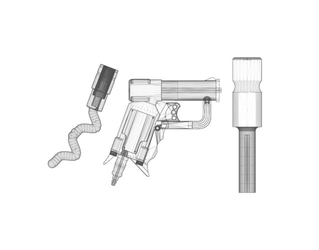 THE ​SPACE AIR HAMMER​ 2.0 - *FREE DOWNLOAD* 3D Print 118307