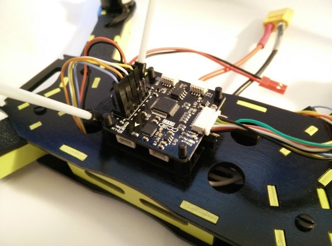D4R-II Mount for Multi-Copter 3D Print 118354 D4R-II Mount for Multi-Copter 3D Print 118354