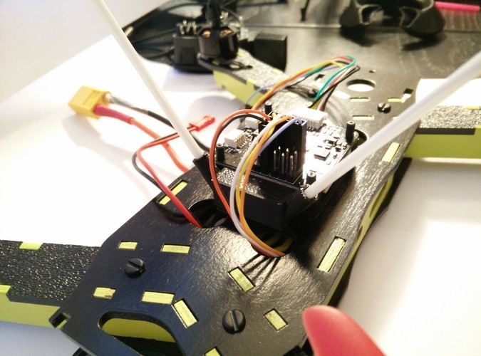 D4R-II Mount for Multi-Copter 3D Print 118355 D4R-II Mount for Multi-Copter 3D Print 118355