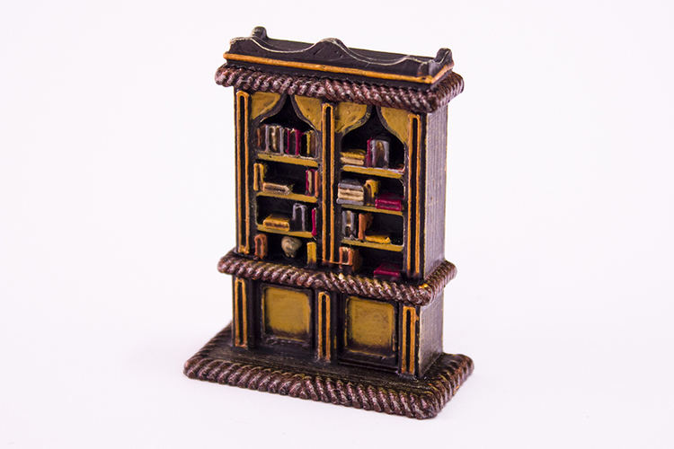 HG3D Household Bookcase- 28mm 3D Print 118937 HG3D Household Bookcase- 28mm 3D Print 118937