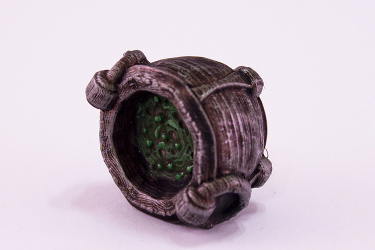HG3D Household Cauldron- 28mm 3D Print 118949 HG3D Household Cauldron- 28mm 3D Print 118949
