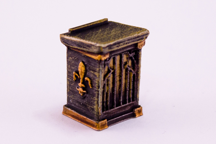 HG3D Household Lectern - 28mm 3D Print 118957 HG3D Household Lectern - 28mm 3D Print 118957