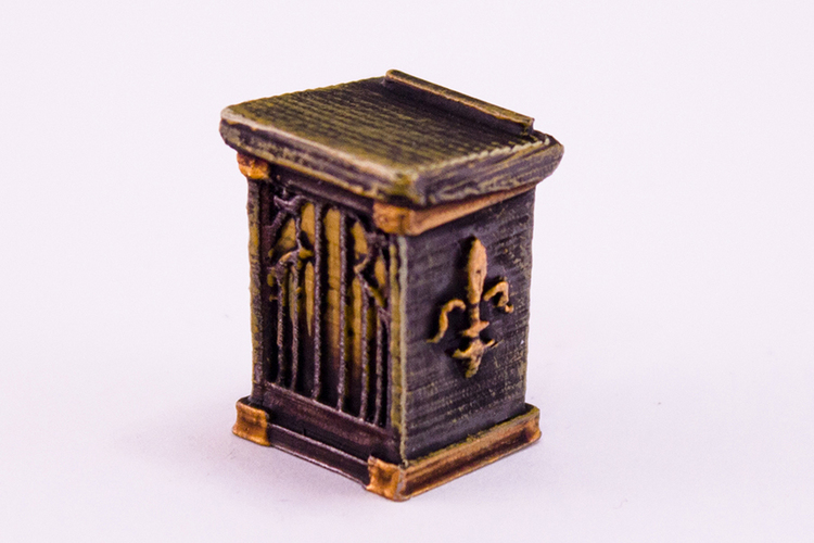 HG3D Household Lectern - 28mm 3D Print 118958 HG3D Household Lectern - 28mm 3D Print 118958