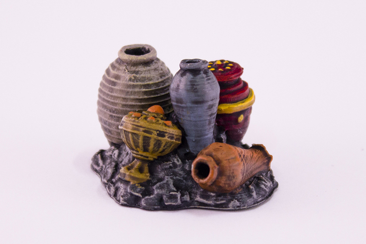 HG3D Storage Urns - 28mm 3D Print 119043 HG3D Storage Urns - 28mm 3D Print 119043