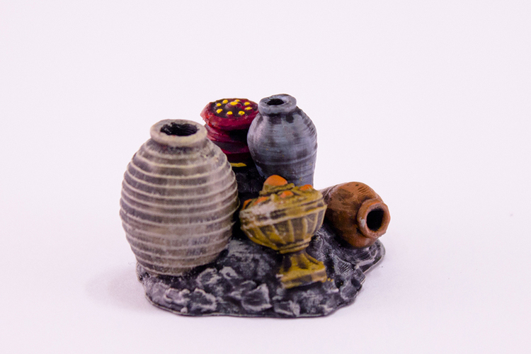HG3D Storage Urns - 28mm 3D Print 119045 HG3D Storage Urns - 28mm 3D Print 119045