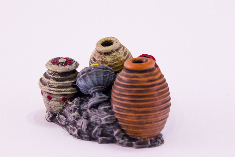 HG3D Storage Urns - 28mm 3D Print 119046 HG3D Storage Urns - 28mm 3D Print 119046