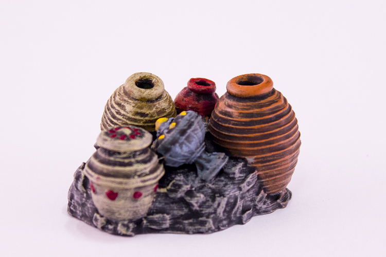 HG3D Storage Urns - 28mm 3D Print 119047 HG3D Storage Urns - 28mm 3D Print 119047