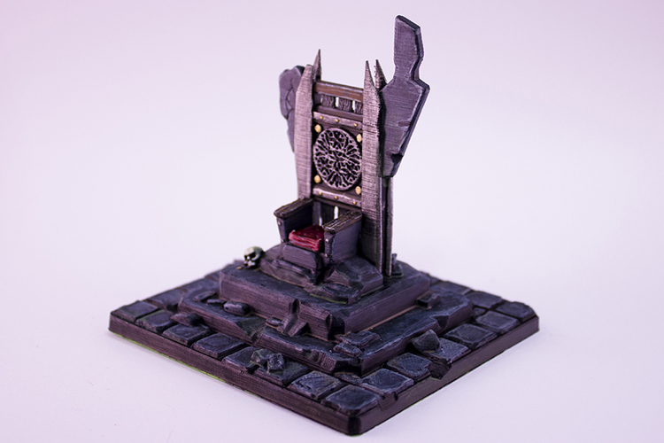 HG3D Throne of Forlorn - 28mm 3D Print 119124 HG3D Throne of Forlorn - 28mm 3D Print 119124