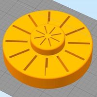 Small SD Card Holder - Round 3D Printing 119245