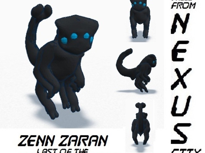 Zenn Zaran, Last of the Celestial Artificers 3D Print 1193