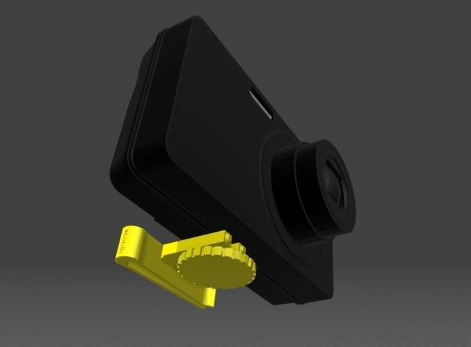Space camera holder/clip 3D Print 119320 Space camera holder/clip 3D Print 119320