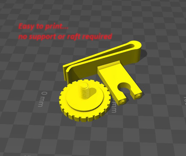 Space camera holder/clip 3D Print 119321 Space camera holder/clip 3D Print 119321