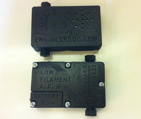 Filament Oiler & Low Filament Alarm Accessories 3D Print 119489