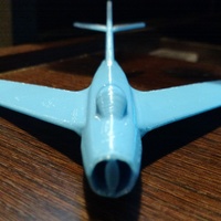 Small Mig 15 Simple 3D Printing 119518