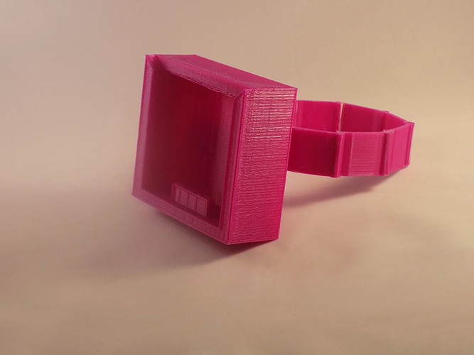 Space Storage Bracelet 3D Print 119649 Space Storage Bracelet 3D Print 119649