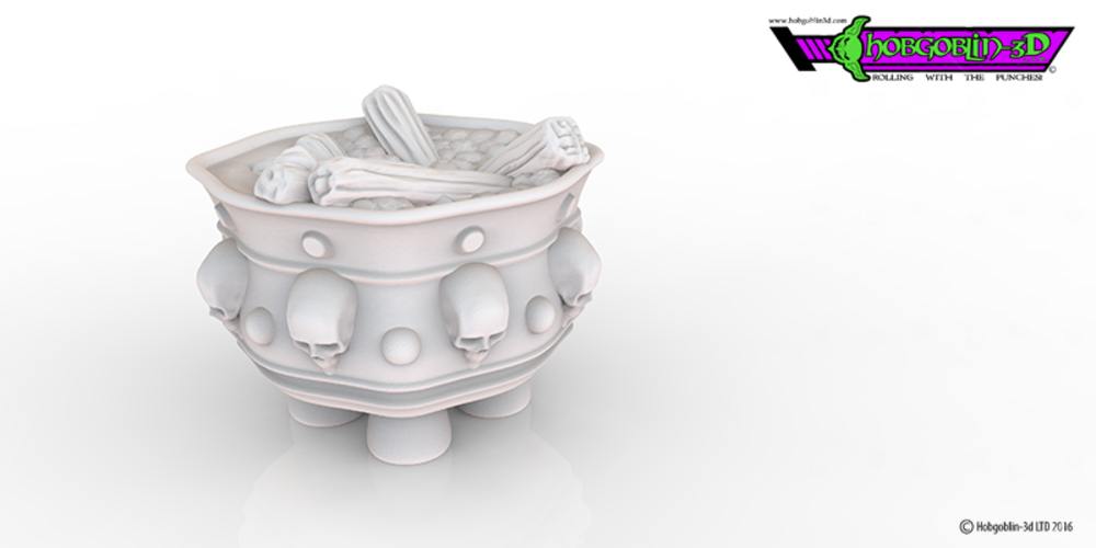 HG3D Dungeon Brazier- 28mm 3D Print 119731 HG3D Dungeon Brazier- 28mm 3D Print 119731
