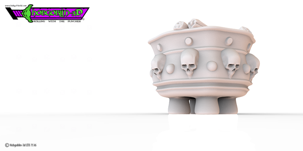 HG3D Dungeon Brazier- 28mm 3D Print 119732 HG3D Dungeon Brazier- 28mm 3D Print 119732