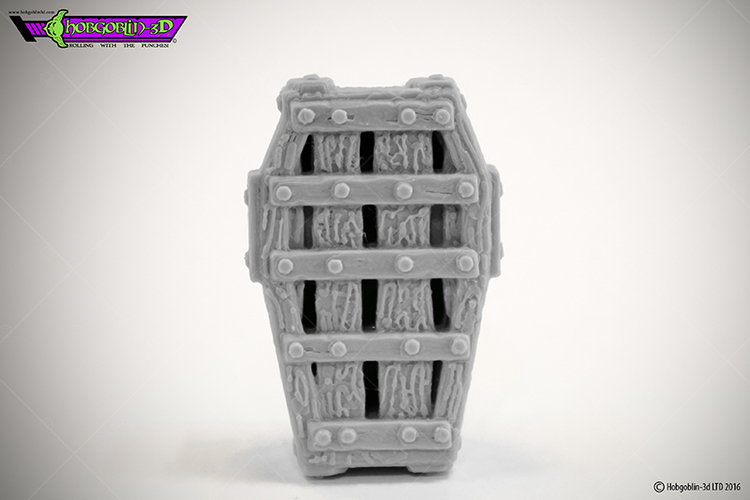 HG3D Dungeon Coffin - 28mm 3D Print 119740 HG3D Dungeon Coffin - 28mm 3D Print 119740