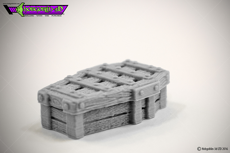 HG3D Dungeon Coffin - 28mm 3D Print 119742 HG3D Dungeon Coffin - 28mm 3D Print 119742