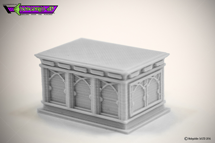 HG3D Worship Altar - 28mm 3D Print 119752 HG3D Worship Altar - 28mm 3D Print 119752