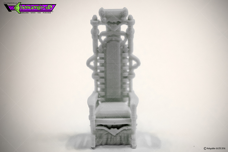 HG3D Worship Comfy Chair - 28mm 3D Print 119756 HG3D Worship Comfy Chair - 28mm 3D Print 119756