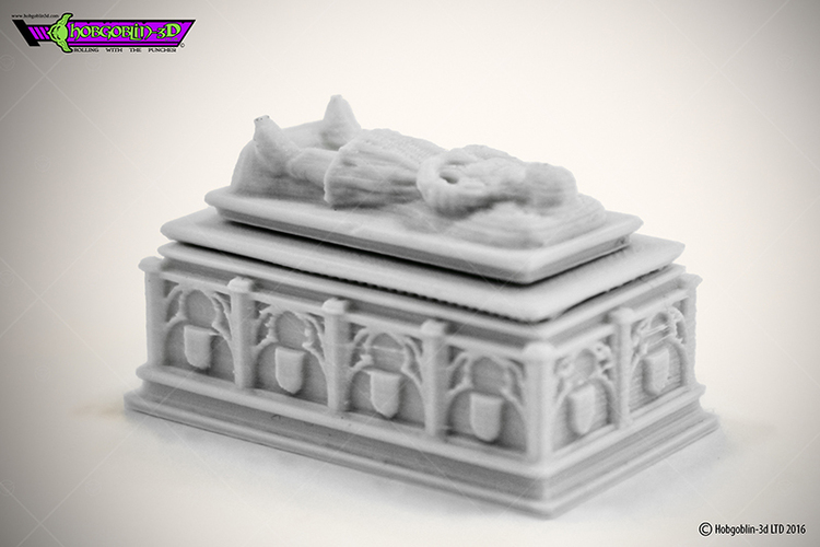 HG3D Worship Sarcophagus- 28mm 3D Print 119775 HG3D Worship Sarcophagus- 28mm 3D Print 119775