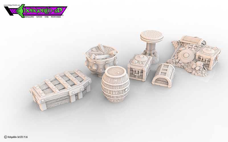 HG3D Dungeon&Worship Mega Pack 3D Print 119788 HG3D Dungeon&Worship Mega Pack 3D Print 119788