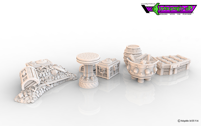 HG3D Dungeon&Worship Mega Pack 3D Print 119790 HG3D Dungeon&Worship Mega Pack 3D Print 119790