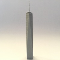 Small The One World Trade Center 3D Printing 119802