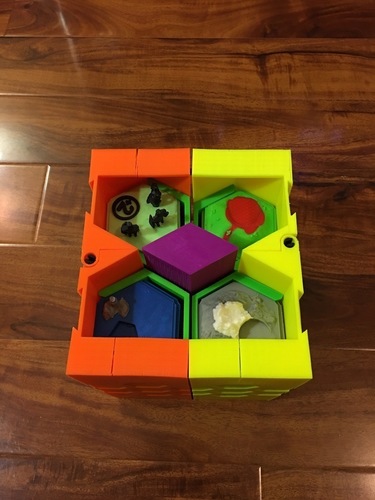 Settlers of Catan Dual Extrusion Complete Original & 5-6 Player  3D Print 119828