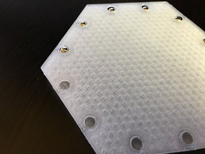 Catan Magnetic Bases - 5mm Spherical Neodymium with tile platfor 3D Print 119849