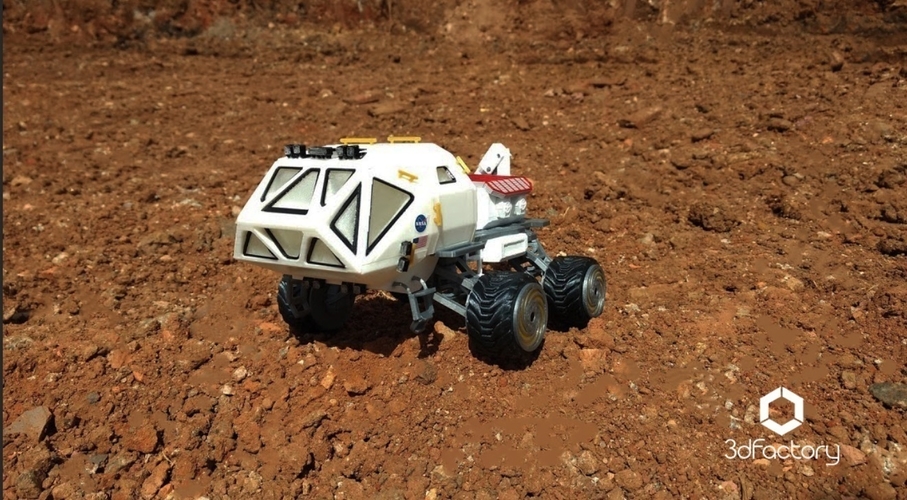 Martian Rover - The Martian - FDM 3dPrintable - 3dFactory Brasil 3D Print 119872