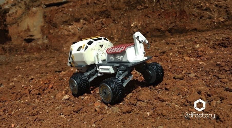 Martian Rover - The Martian - FDM 3dPrintable - 3dFactory Brasil 3D Print 119873