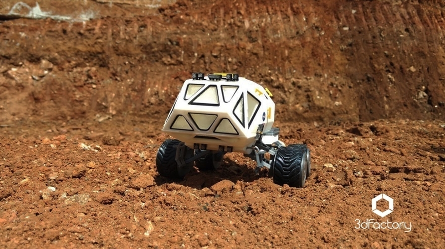 Martian Rover - The Martian - FDM 3dPrintable - 3dFactory Brasil 3D Print 119874