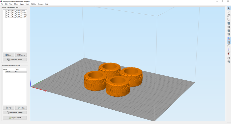 Martian Rover - The Martian - FDM 3dPrintable - 3dFactory Brasil 3D Print 119876